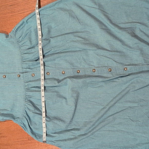 L.L. Bean - Vintage Made In USA Denim Dress - Picture 5 of 8